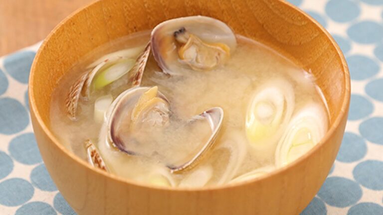 ひと工夫で驚きのおいしさ！あさりのみそ汁