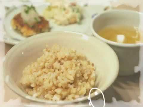 マクロビ料理教室  お豆腐ハンバーグ