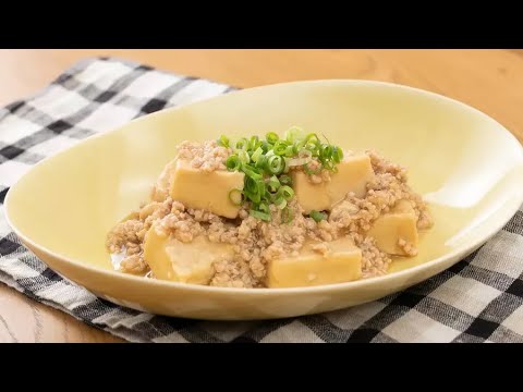 高野豆腐のそぼろ煮