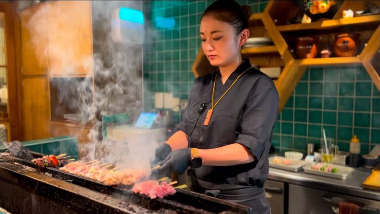 《焼鳥1日1000本以上！》必見！30歳の若き女性店主をはじめ従業員すべて女性の焼鳥屋！