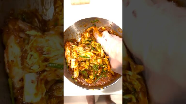 【簡単本格キムチ🇰🇷】もうスーパーで買わない！お手軽キムチ#ダイエット#ダイエットレシピ#キムチ#キムチレシピ#腸活#無添加＃shorts