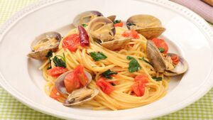 あさりとトマトのパスタ♪ボンゴレロッソmp4