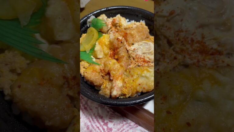 海鮮天とじ丼