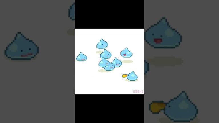 スライム合体練習part1 #shorts #pixelart #ドラクエ