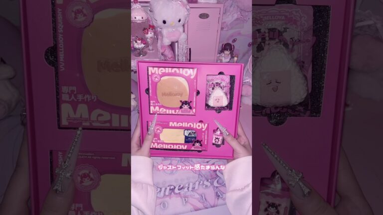 新食感スクイーズのギフトボックス開封〜🍮🥞 #商品紹介 #地雷系 #平成女児 #スクイーズ #asmr #スイーツ #おもちゃ #Mellojoy #DIYJOJO #PR