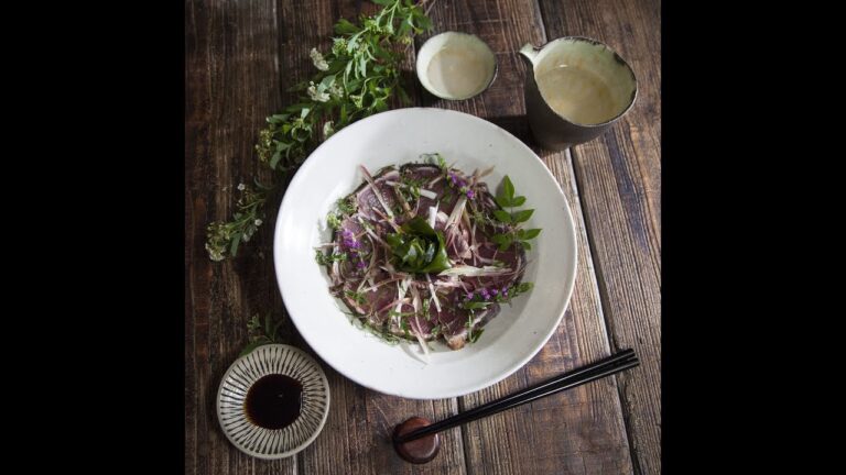 旬のうちにいただきましょう！ 鰹のたたき ｜和食のレシピ集