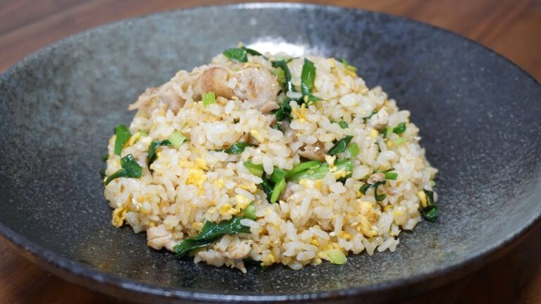 毎日炒飯124日目！【豚ニラ炒飯】作り方！！本格チャーハン！！