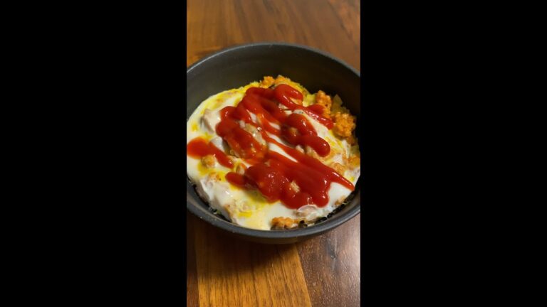 本気で痩せたきゃこれ食っとけ【オートミールのチキントマトオムライス】#Shorts