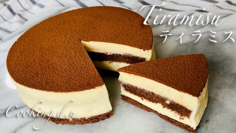 ティラミスケーキ〜Tiramisu cake〜作り方/本格的/簡単♪