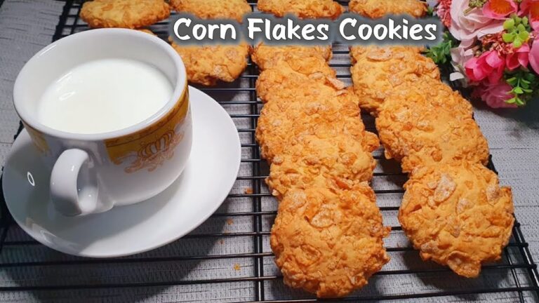 CORN FLAKES COOKIES  / 玉米片饼干 コーンフレーククッキー 콘플레이크 쿠키  кукурузные хлопья печенье