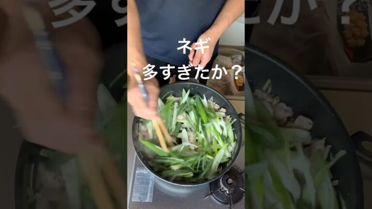 ネギだく豆腐レシピは失敗か？成功か？#shorts#料理#ねぎ#ワンパン#豆腐#psy