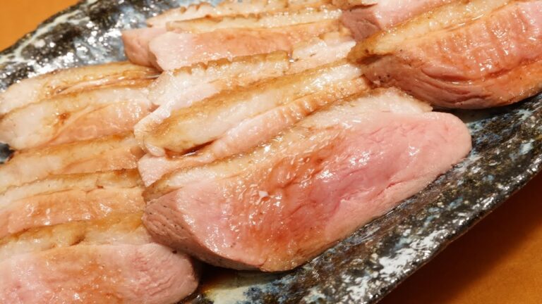 鴨ねぎ焼きの作り方（フライパンでの焼き方と火入れ方法）