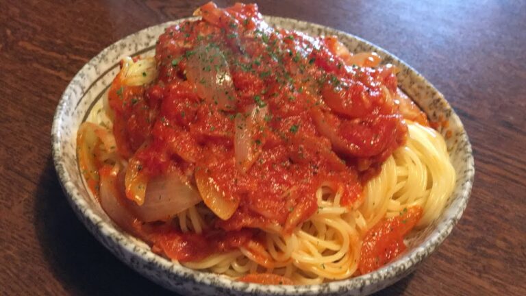 トマトツナパスタ