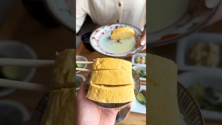 ジュワーっと汁が飛び出る絶品だし巻き玉子と超柔らかい豚の角煮定食が楽しめるお店！