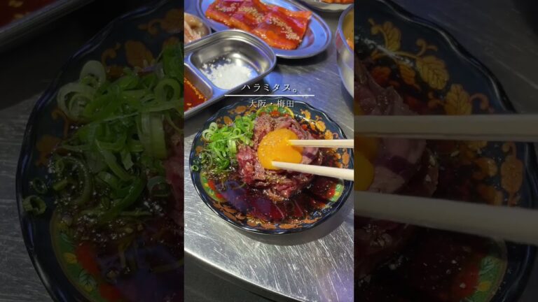 【梅田】サムギョプサル ✕ 韓国焼肉 #shorts