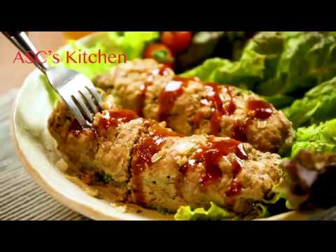 野菜たっぷり蒸しミートローフのレシピ