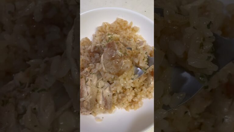 レモンチキンパエリア作りたかった　#shorts