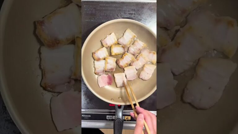 【悪魔的な美味しさ！豚肉とニラの簡単レシピで食欲倍増】｜クラシル #Shorts