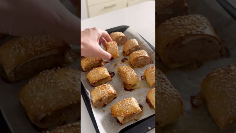Tortilla Sausage Rolls - Easy Recipe
