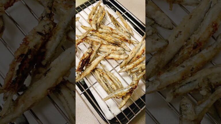 小さい魚は、これがうまい。【きびなごから揚げ】