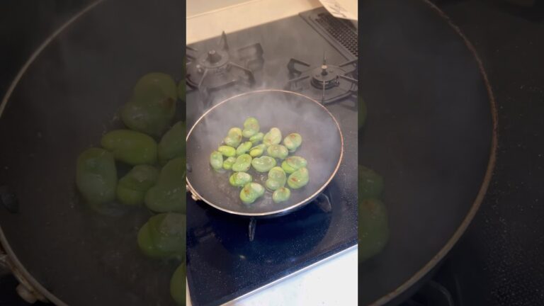 そら豆の美味しい食べ方#クッキング#おつまみ #お酒に合う