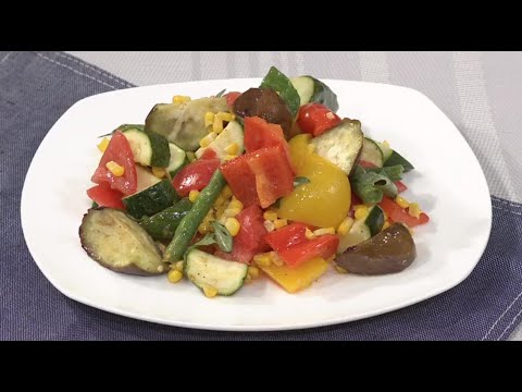 初夏の野菜サラダ