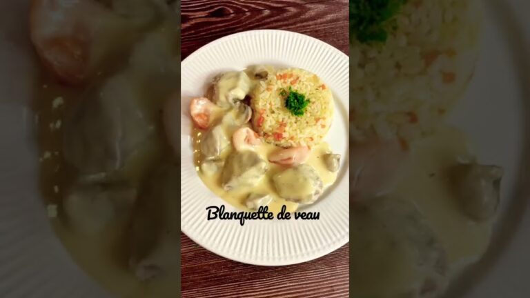 【やっぱりこれだね】フランス人🇫🇷おふくろの味・ブランケット・ド・ヴォー　l   詳しいレシピ・解説は本編にて　#shorts #larochelle  #料理  #フランス料理 #肉料理