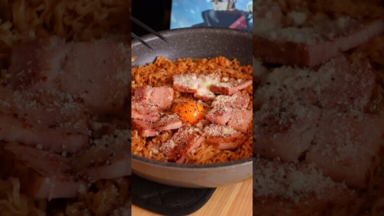 100万再生されたチキンラーメンアレンジがうますぎてかぶりついて喜んだ