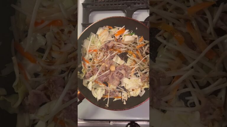 【町中華風！】神野菜炒め！