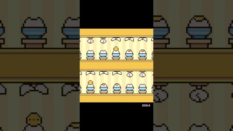 卵かけご飯大工場 #shorts #pixelart