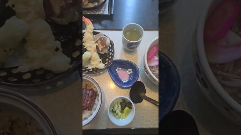 天ぷらそば定食 みきのや