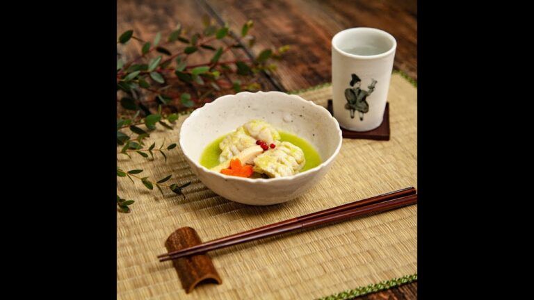 色鮮やかに盛りつけました！ アイナメのグリーンピースあんかけ ｜和食のレシピ集