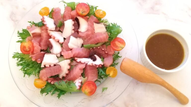 シーフードサラダや豆腐にぴったり💖わさびドレッシングレシピ🥗Perfect for seafood salads and tofu 💖 Wasabi dressing recipe 🥗