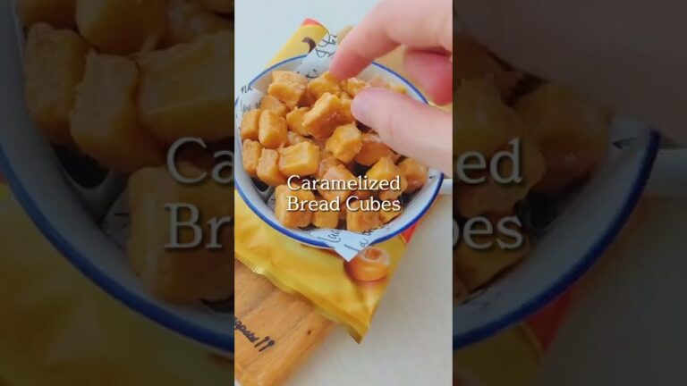 【パンの耳と○○で美味しいおやつ】キャラメル・ラスク