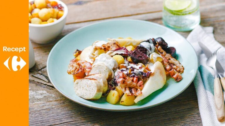 Warme wintersalade met pens