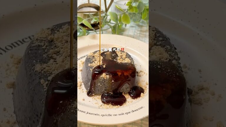 ごま豆腐プリン #ダイエットレシピ #ダイエット料理 #ヘルシーレシピ #ヘルシースイーツ #痩せるレシピ