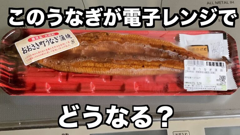 電子レンジで作るうなぎ丼の出来栄えはいかに