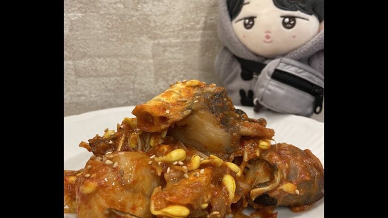 ＠Vlog30秒で作る韓国料理＠아구찜(アグチム)アンコウの煮込料理を作ります #Shorts