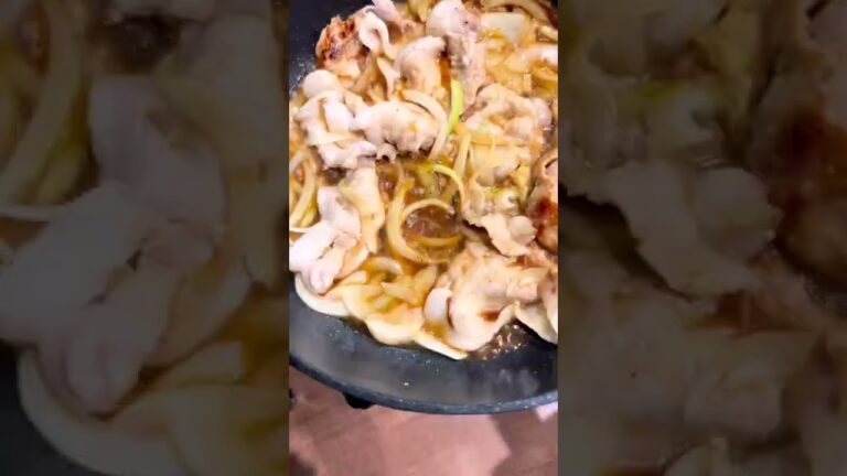 【簡単レシピ】プロによる最強生姜焼き定食【プロ飯】