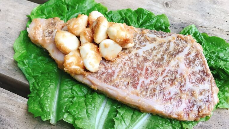 霜降り肉の味噌ニンニク漬けが3倍どころか3乗の美味さでした。