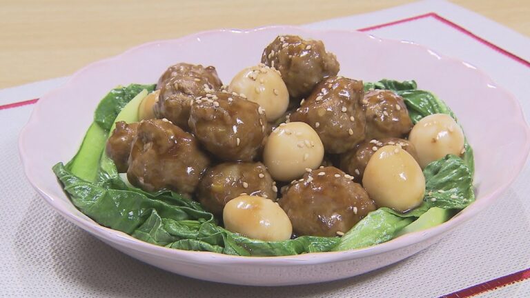 肉団子の甘酢あんかけ（2020年3月18日）