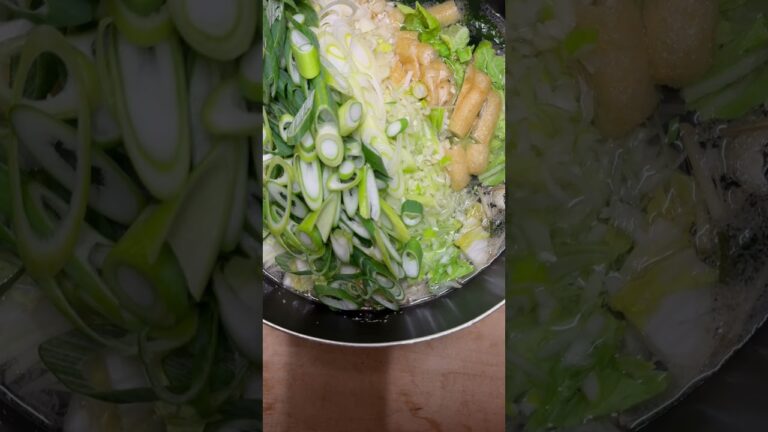 風邪知らず味噌汁。生姜とネギと山芋で免疫力を高める！ #cooking #料理