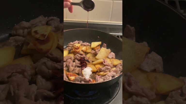 さつまいもを使った献立【自炊日記】 #Shorts