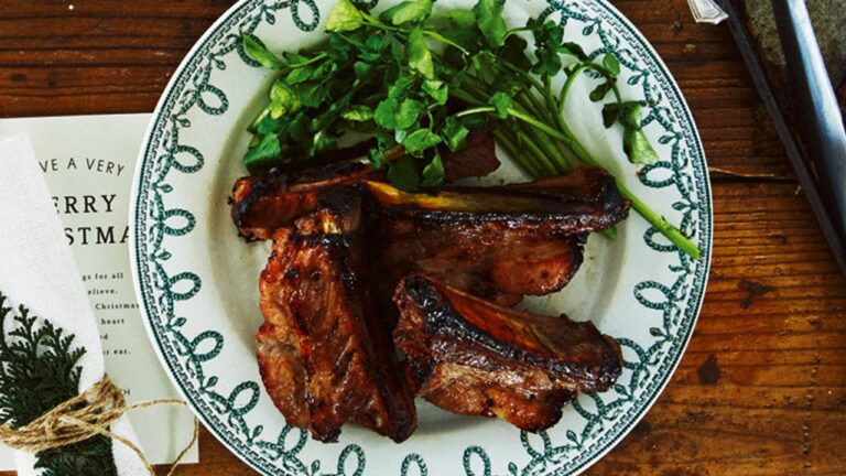 スペアリブのグリル