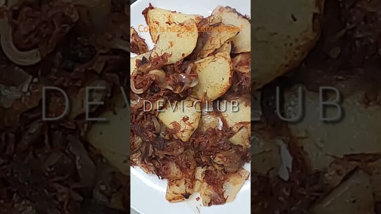 ハッシュドコンビーフ(hashed corned beef) #shorts #cooking #cornedbeef