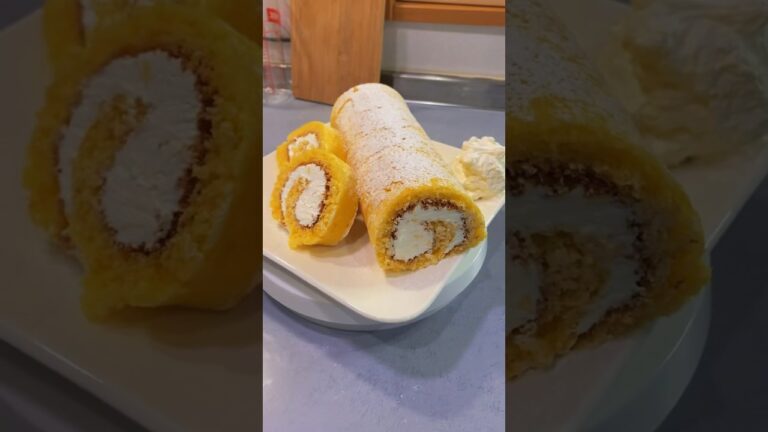 卍解！ #スイーツ #お菓子作り #ロールケーキ