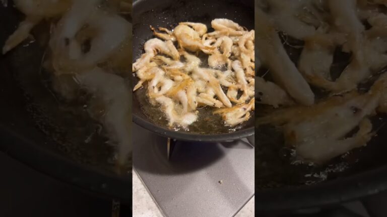 白エビの唐揚げ #おつまみ #ひとりごはん #料理男子 #晩酌 #男飯 #簡単レシピ #cooking #food #japanesefood