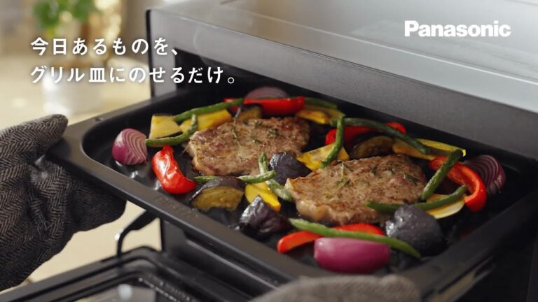 今日あるものを、グリル皿にのせるだけ。スチームオーブンレンジ ビストロ NE-UBS10D【パナソニック公式】