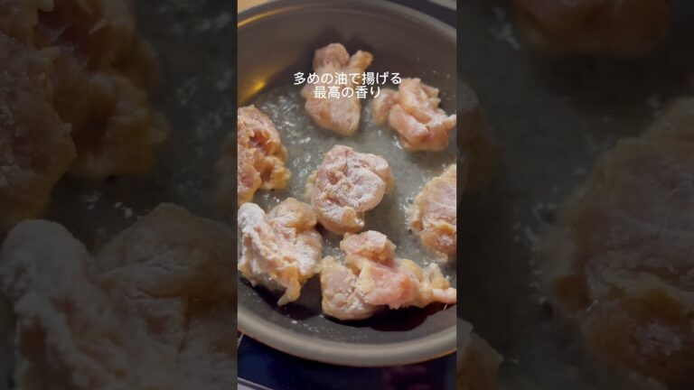 鶏肉のご褒美飯といえば！ザ背徳飯！鶏の唐揚げ丼！！