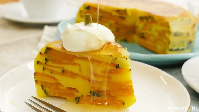 話題の萌え断ケーキ！ 炊飯器で かぼちゃ ガトーインビジブル のレシピ 作り方